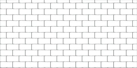 	
White brick wall background. architecture construction stone block brick wallpaper. seamless building cement concrete wall grunge background.