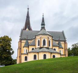 The Basilica of the Visitation of the Virgin Mary on Mariánská hora in Levoča is one of the oldest pilgrimage sites in eastern Slovakia.