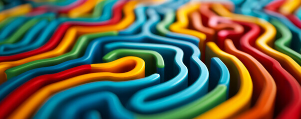 Twisted fractal labyrinths spiraling into absurdly complex yet captivating dimensions 