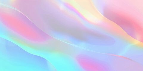 Obraz premium abstract background with liquid waves and shapes, fluidity, gradient, glowing, pink, purple, blue and blue, abstract shapes, fluidity or movement, modern art wallpaper