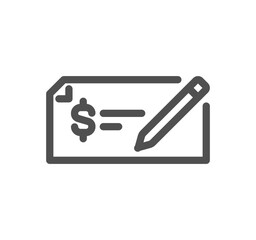 Payment method related icon outline and linear vector.	
