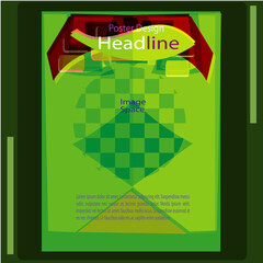 This poster can be used in all kinds of print design and web design.