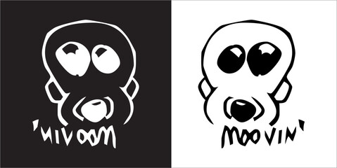 . IIlustration Vector graphics of Brian Power icon