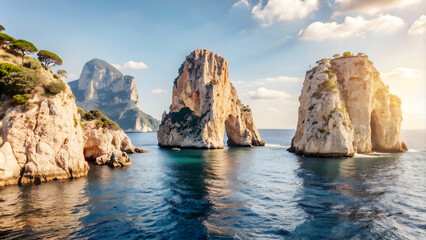 Fototapeta premium Scenic Travel Destinations | Stunning Landscapes | Beautiful Nature Photography | Iconic Landmarks | Picturesque Views