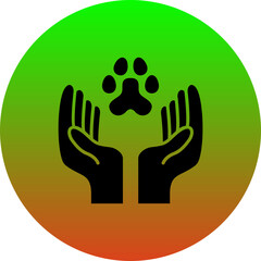 Obraz premium Animal Care Icon