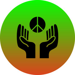 Obraz premium Peace Icon