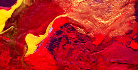 Whimsical and Energetic Colorburst Creating a Captivating and Abstract Visual Experience
