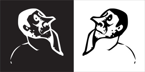 . IIlustration Vector graphics of Brian Power icon