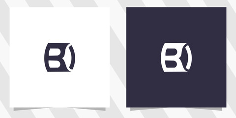 letter bo ob logo design