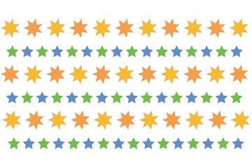 seamless pattern with stars