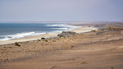 The Skeleton Coast in Namibia