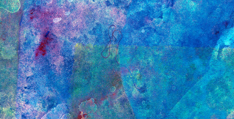 Cheerful Kaleidoscope of Colors and Shapes Forming a Mesmerizing Abstract Background
