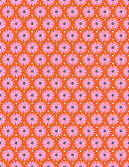 flower pattern background for design. Colorful background.