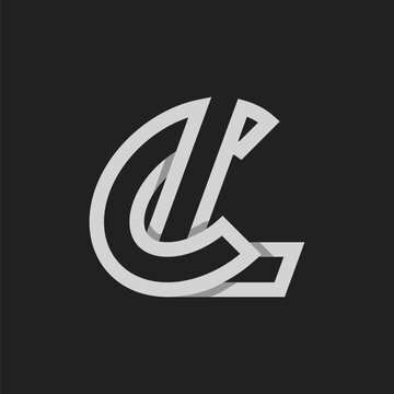 recommend clip art: Letter CL or LC  Logo, Monogram Logo letter C with L combination, design logo template, vector illustration