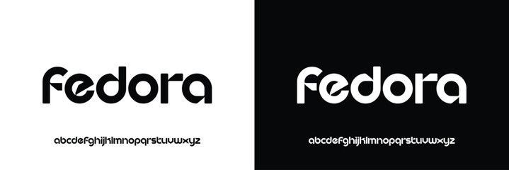 Modern Bold Font. Sans Serif Font. Lowercase Rounded Typography urban style alphabet fonts for fashion, sport, technology, digital, movie, logo design, vector illustration © Kun