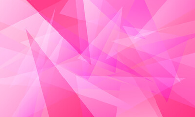 abstract pink fractal geometric triangle polygon shape background