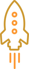 Rocket Vector Icon
