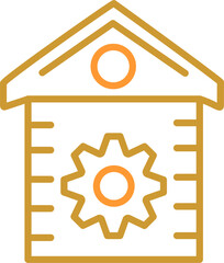 House Setting Vector Icon