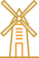 Windmill Vector Icon