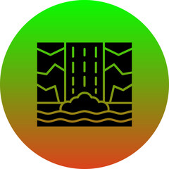 Waterfall Icon