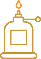 Obraz premium Camping Gas Vector Icon