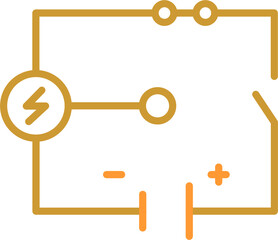 Electrical Circuit Vector Icon