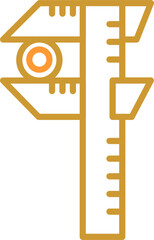 Caliper Vector Icon