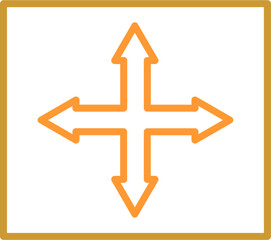 Obraz premium Directions Vector Icon