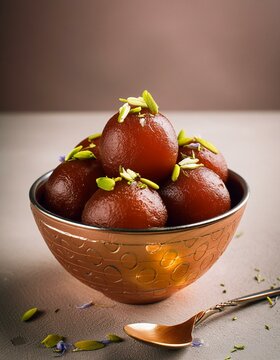 indian traditional sweet gulab jamun
