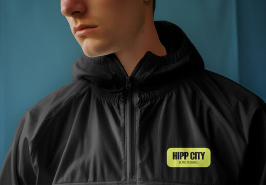 Windbreaker Mockup With Generative AI