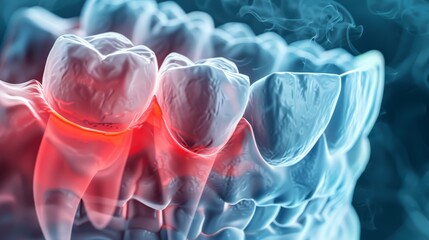 Periodontitis also called gum disease. A serious gum infection that damages the soft tissue around teeth. Without treatment, periodontitis can destroy the bone that supports your teeth
