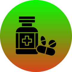 Fototapeta premium Drugs Icon