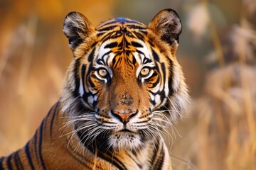 Fototapeta premium Bengal tiger (Panthera tigris tigris) portrait