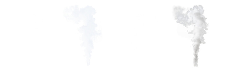 white smoke vapor effect set