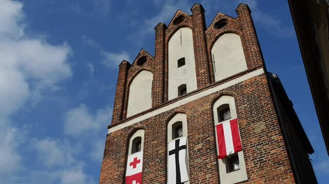 Stone Gate City in Paslek, Poland