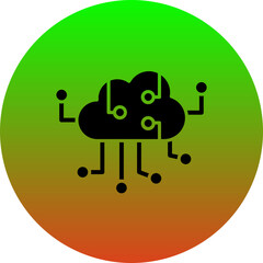 Cloud Computing Icon