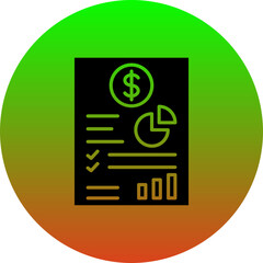 Business Report Icon