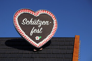 lebkuchenherz schützenfest