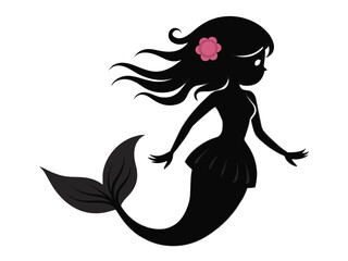 mermaid with a fish