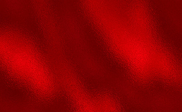 Vector red foil texture background. Abstract gradient bright and shiny light reflection rough texture surface. Vector illustration for background, backdrop, web, wallpaper, print and design artwork.