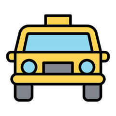 Taxi service icon