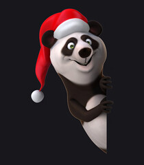 Fun 3D cartoon panda © Julien Tromeur