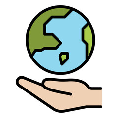 Save the world icon