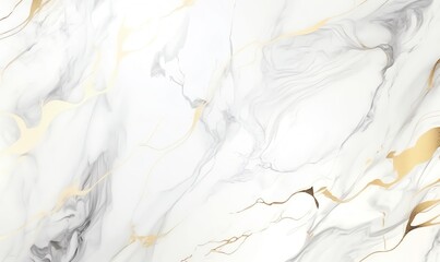 Abstract Marble Background with Gold Veins