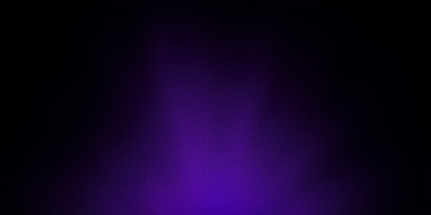 Obraz premium A dark, abstract gradient background with deep shades of purple and black. Ideal for modern, elegant designs, digital art, and creative projects needing a sophisticated touch