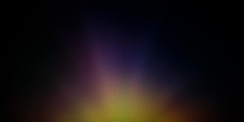 Dark gradient background with soft transitions from deep blue and purple to yellow and green hues, creating a captivating and sophisticated visual experience