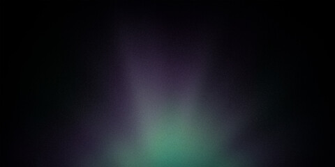 Deep and mesmerizing gradient background featuring shades of purple and green, blending smoothly into a dark backdrop. Perfect for modern and artistic designs