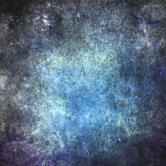Grunge blue watercolor trendy texture, scratched abstract background, space for your design