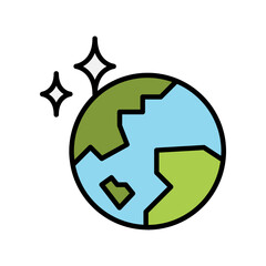 Save the world icon