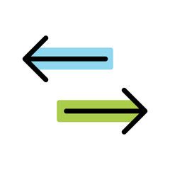 Fototapeta premium Data transfer icon